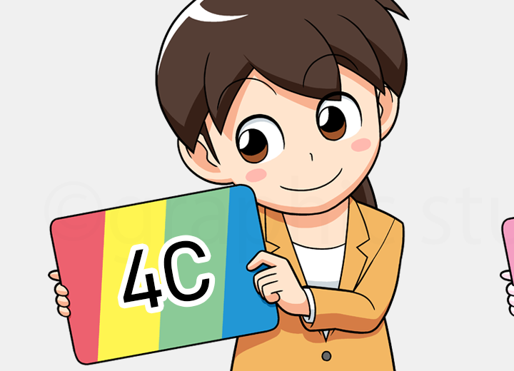 カラーサンプル イラスト